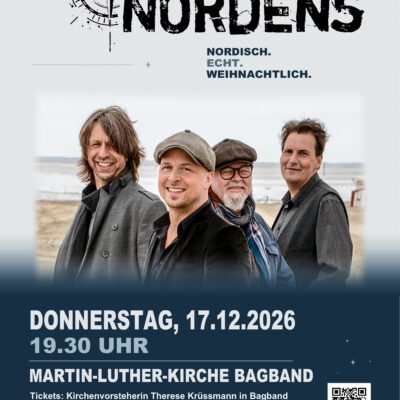 Ev.-luth. Martin-Luther-Kirche Bagband - Weihnachten 2026
